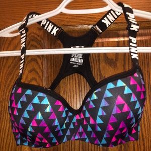 VS PINK Ultimate Push Up Sports Bra Size: (AA-B)